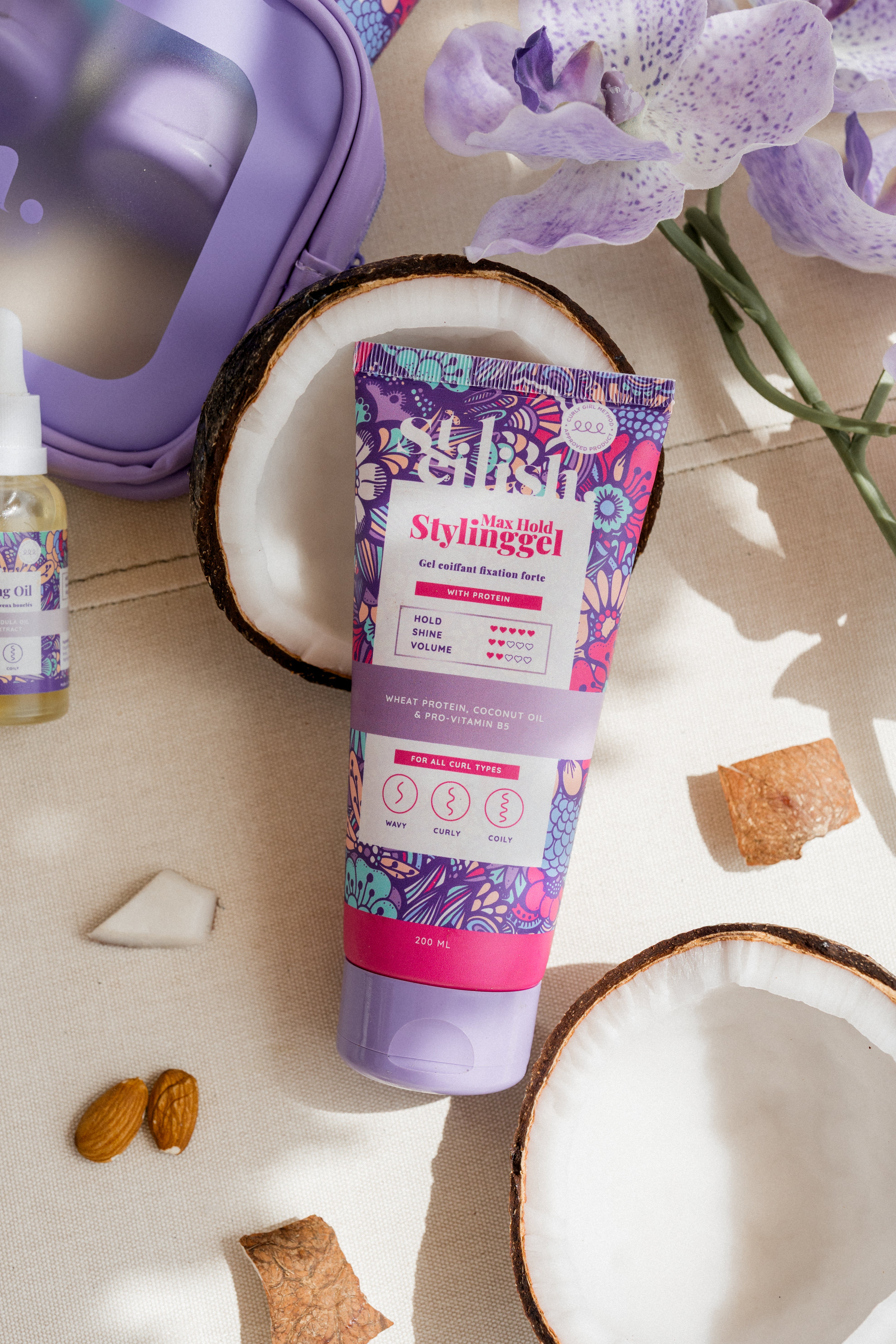 Steilish Max Hold Styling Gel 200ml (Originalgröße)