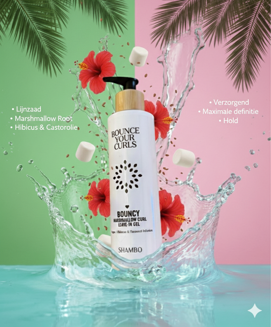 Shambo Bouncy Curl Leave-in Gel 250ml (FULL-SIZE)