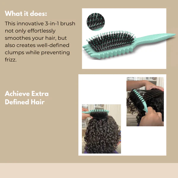 Bounce Curl Define EdgeLift Pinsel (blaugrün)