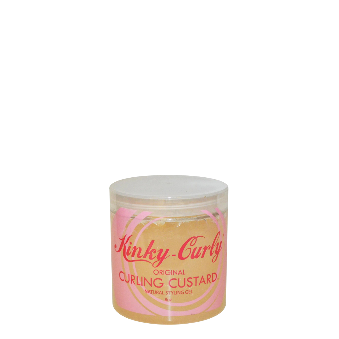 Kinky Curly curling custard Gel 236ml (FULL-SIZE)