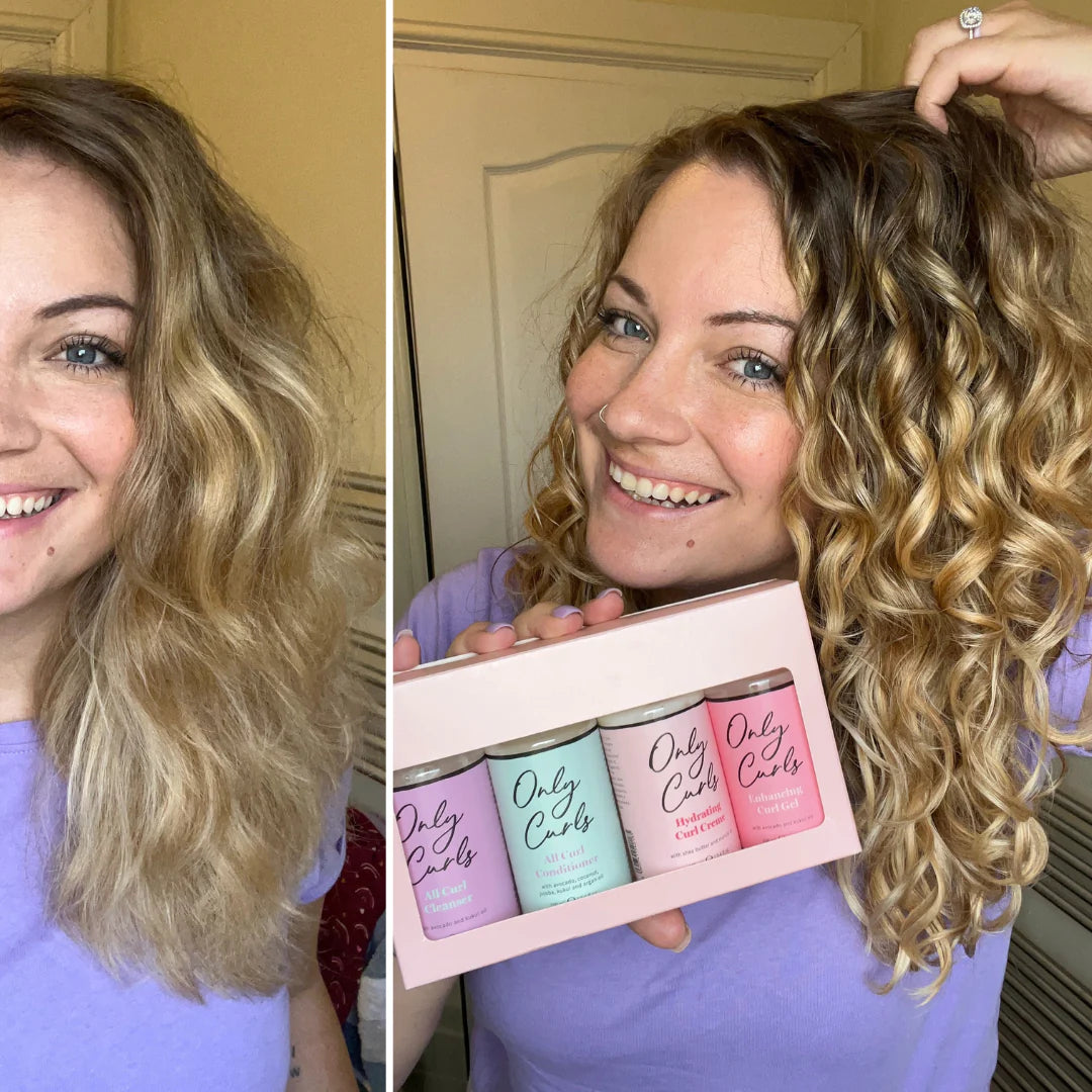 Only Curls Starter Pack 4x 100ml (TRAVEL-SIZE)