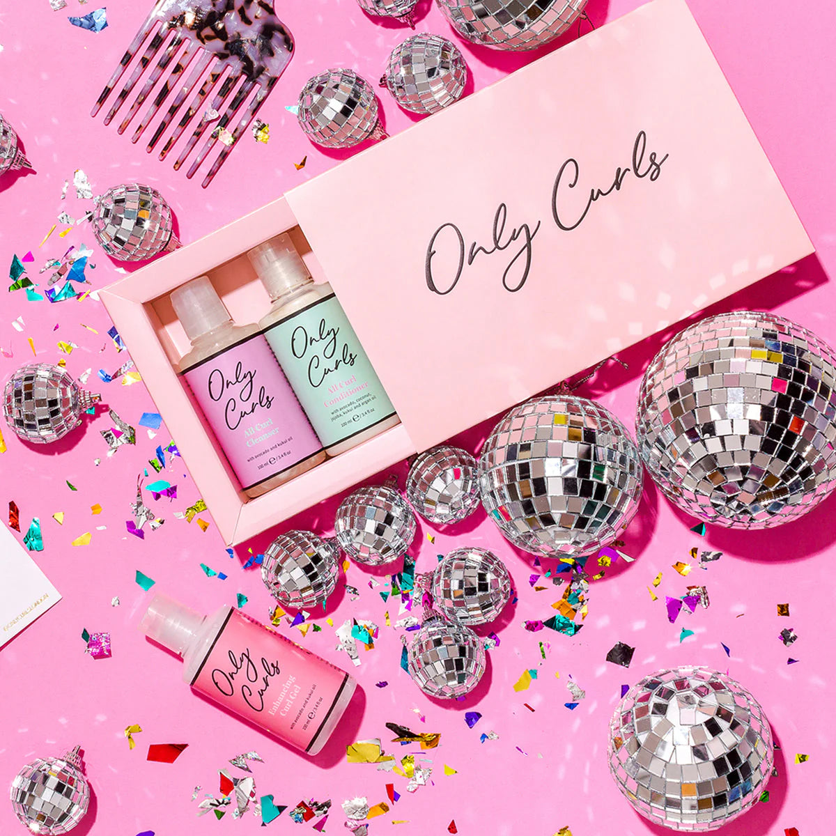 Only Curls Starter Pack 4x 100ml (TRAVEL-SIZE)