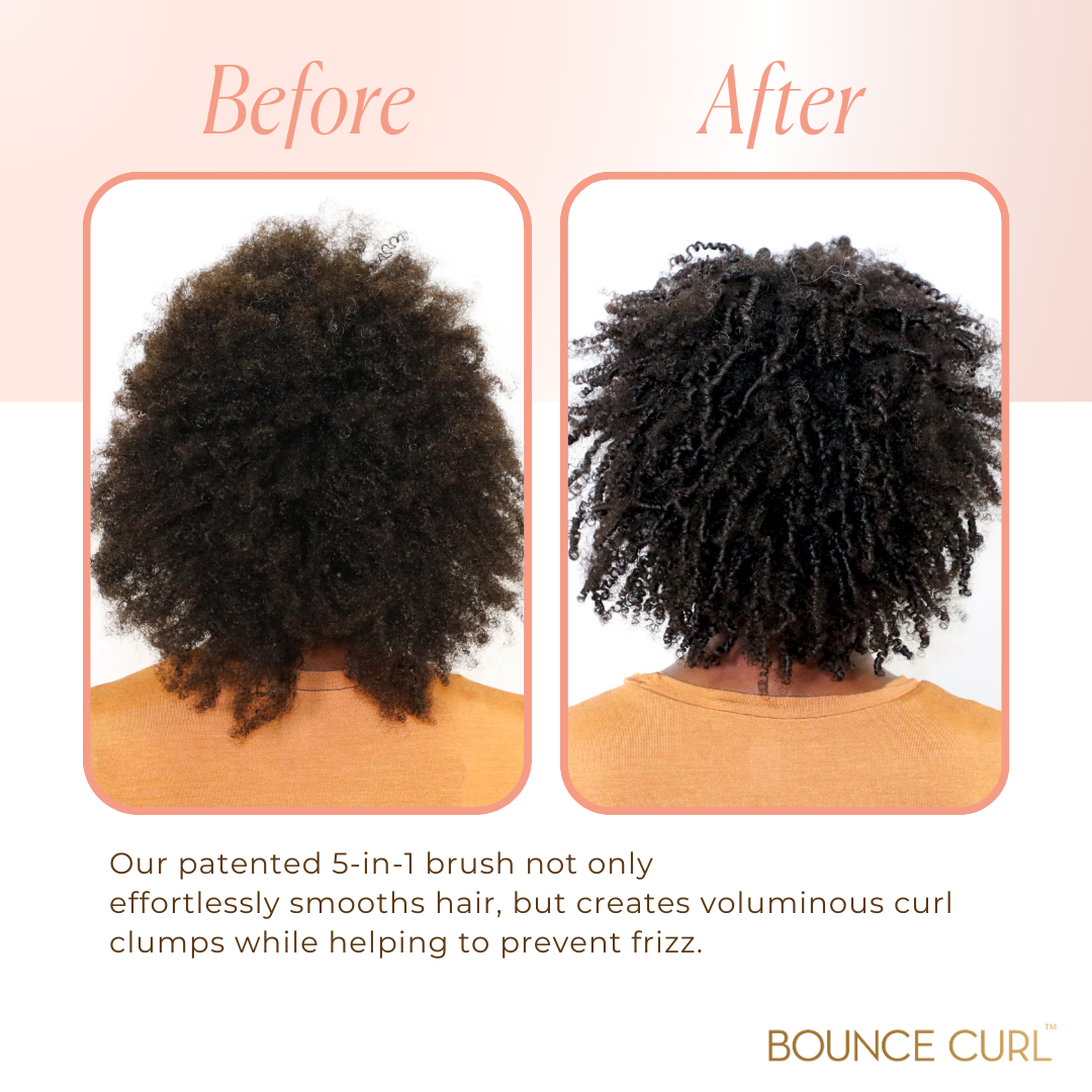 Bounce Curl Volume Edgelift Brush (PEACH)