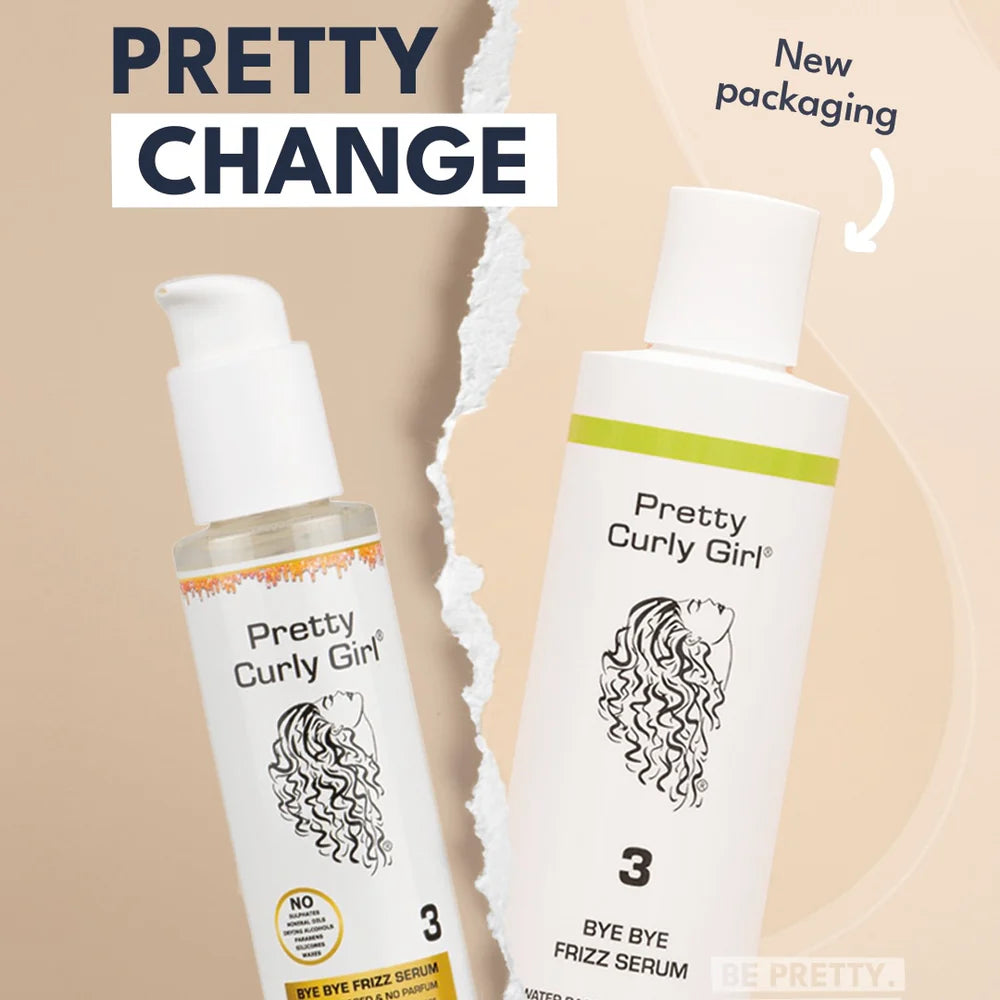Pretty Curly Girl Bye Bye Frizz Serum 250ml (FULL-SIZE)
