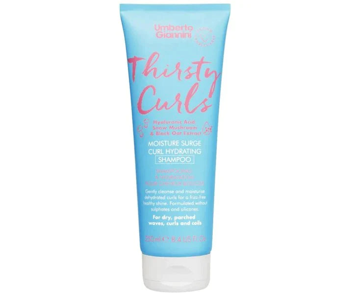 Umberto Giannini Thirsty Curls Moisture Surge Shampoo 250 ml (VOLLE GRÖSSE)