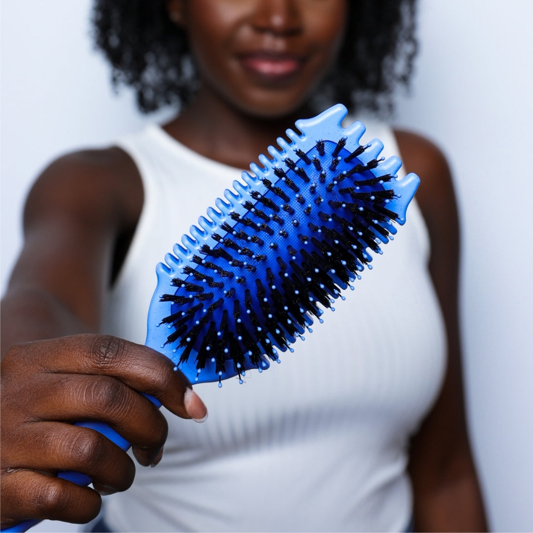 Bounce Curl Volume Edgelift Brush (Blue)