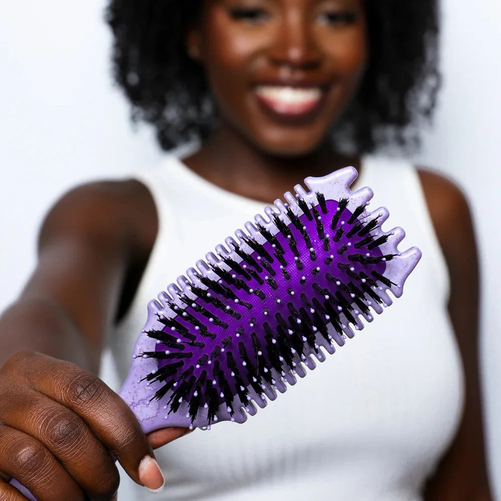 Bounce Curl Volume EdgeLift Brush (Purple)