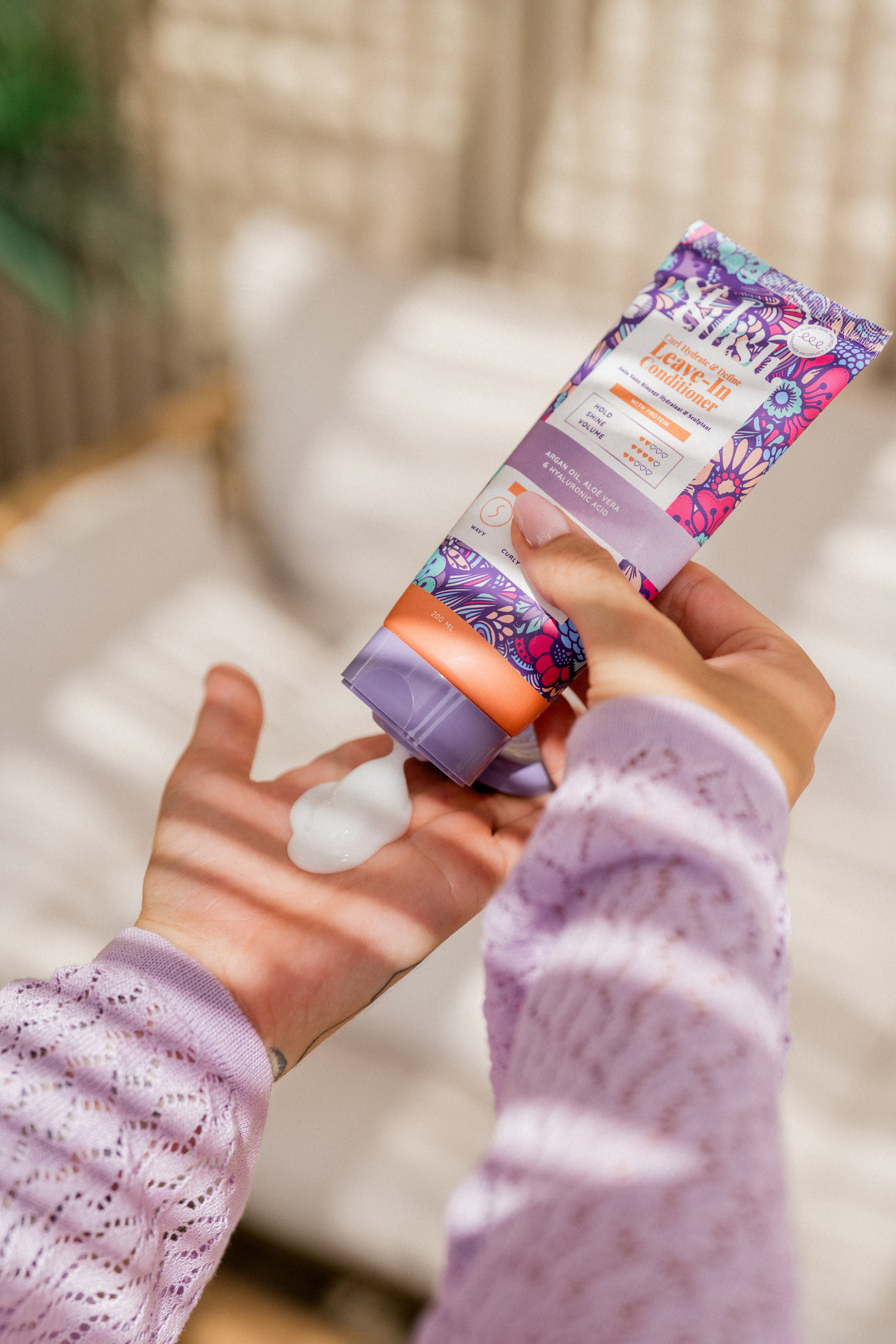 Steilish Curl Hydrate & Define Leave-In Conditioner 200ml (FULL-SIZE)