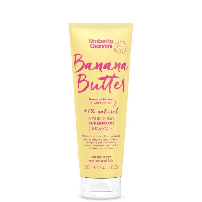 Umberto Giannini Banana Butter Shampoo 30ml (SAMPLE)