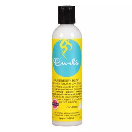 Curls Blueberry Bliss reparative Leave in conditioner 236ml (FULL-SIZE)