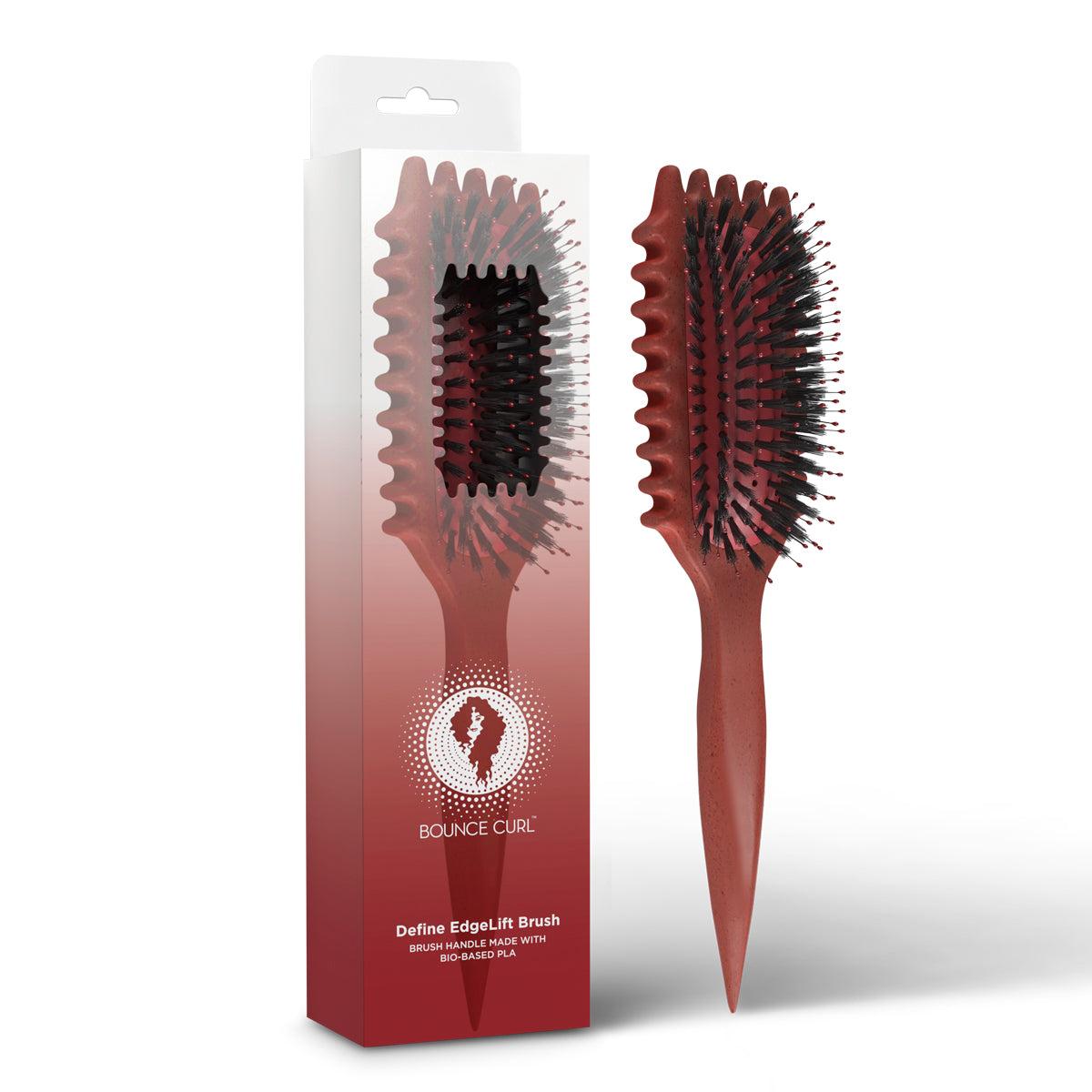 Bounce Curl Define EdgeLift Brush (brick red)