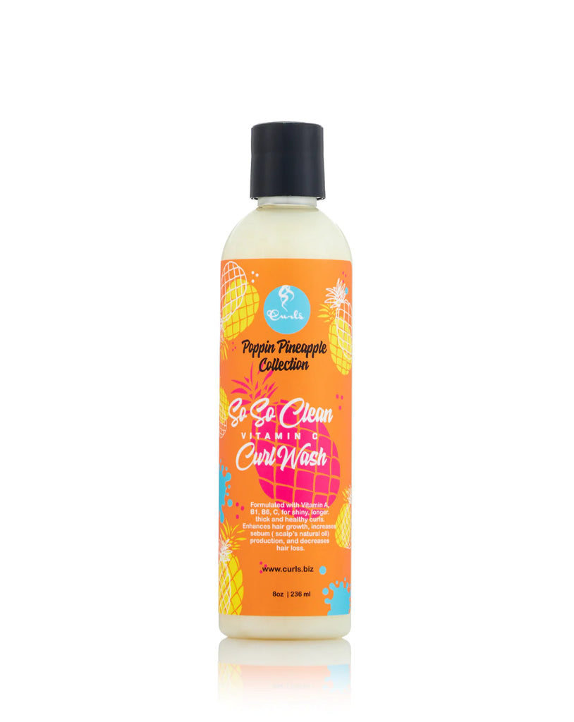 Curls Poppin Pineapple So So Clean Vitamin C Curl Wash 30ml (SAMPLE)